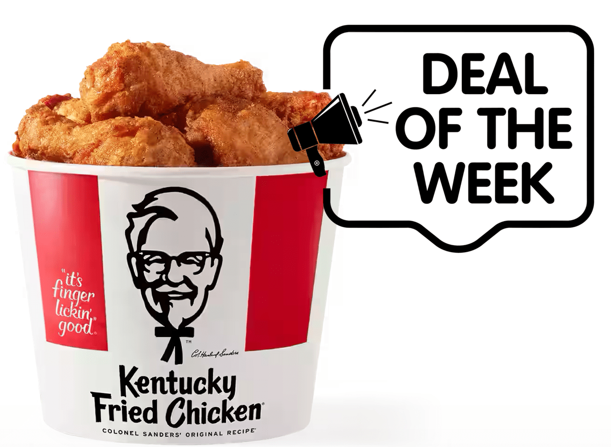 Chain restaurant meal deals this week KFC